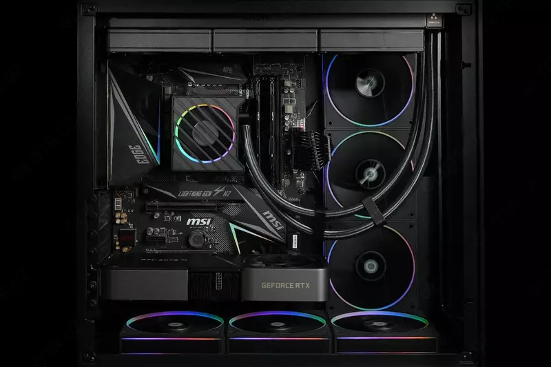 Жидкостное охлаждение для процессора ID-COOLING DashFlow 360 Basic Black