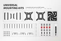 Markaziy protsessor uchun suyuqlik sovutish tizimi ID-COOLING DashFlow 360 Basic Black Mytech.uz