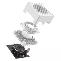 Markaziy protsessor uchun suyuqlik sovutish tizimi ID-COOLING DashFlow 360 Basic White Chakana savdo