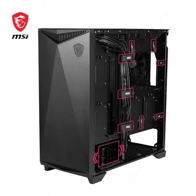 Описание MPG GUNGNIR 300R AIRFLOW kompyuter korpusi