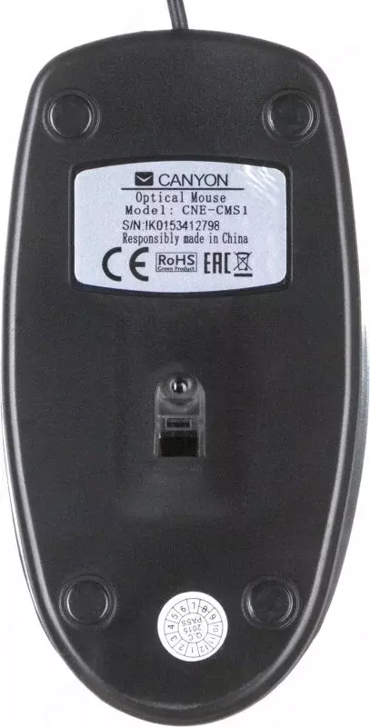 Мышь проводная Canyon CNE-CMS1