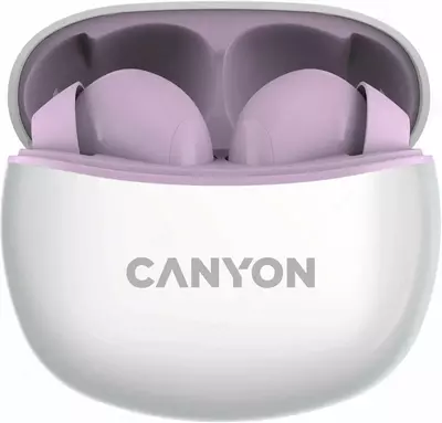 Беспроводные наушники Canyon TWS-5, фиолетовый