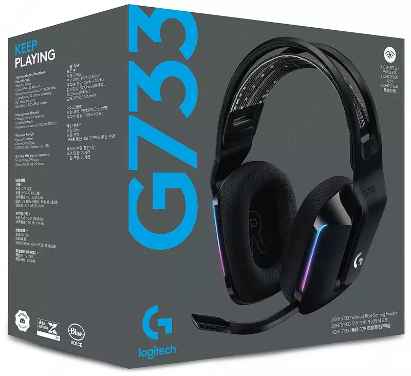 Компьютерная гарнитура Logitech G G733