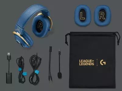Компьютерная гарнитура Logitech G PRO X Gaming Headset League of Legends Collection