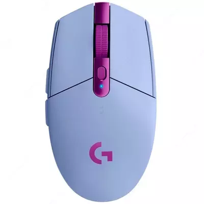 Logitech G305 Lightspeed sichqonchasi LILAC