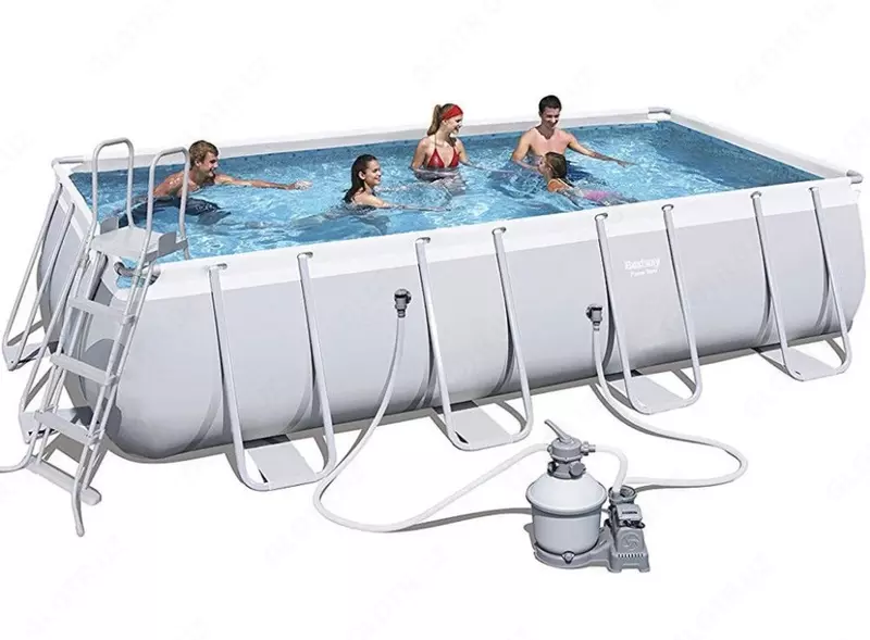 Ramka to'rtburchaklar hovuzi 549х274х122см, 14812л BestWay
