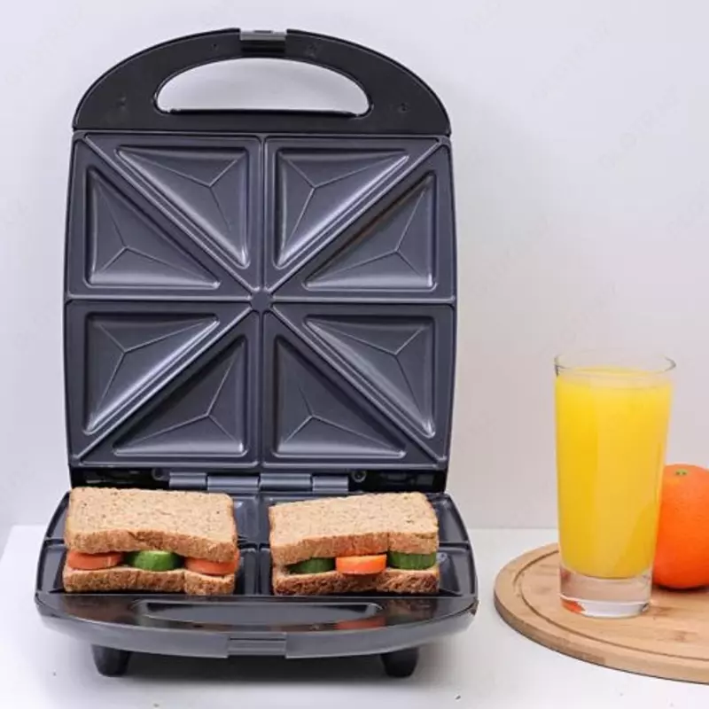 Сэндвичница Geepas GST5391 1100 Вт на 4 ломтика