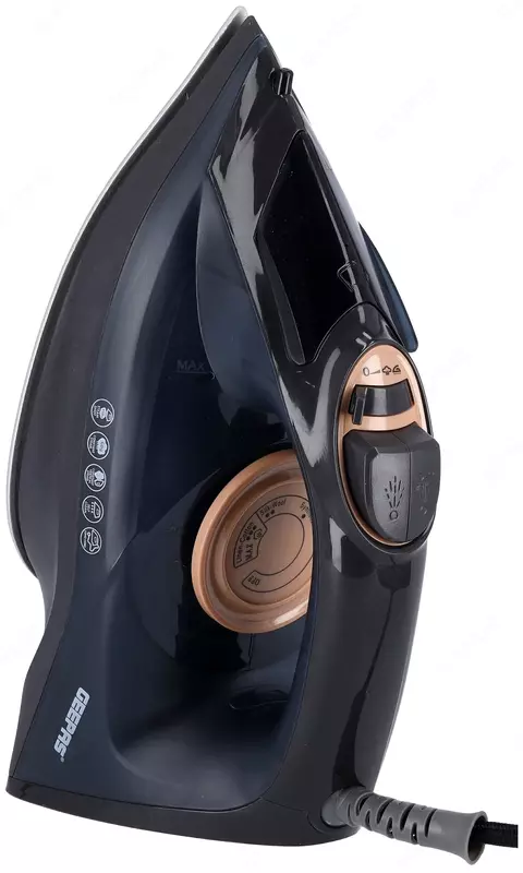 Паровой керамический утюг 2 в 1 GEEPAS GSI7703 2400 Вт