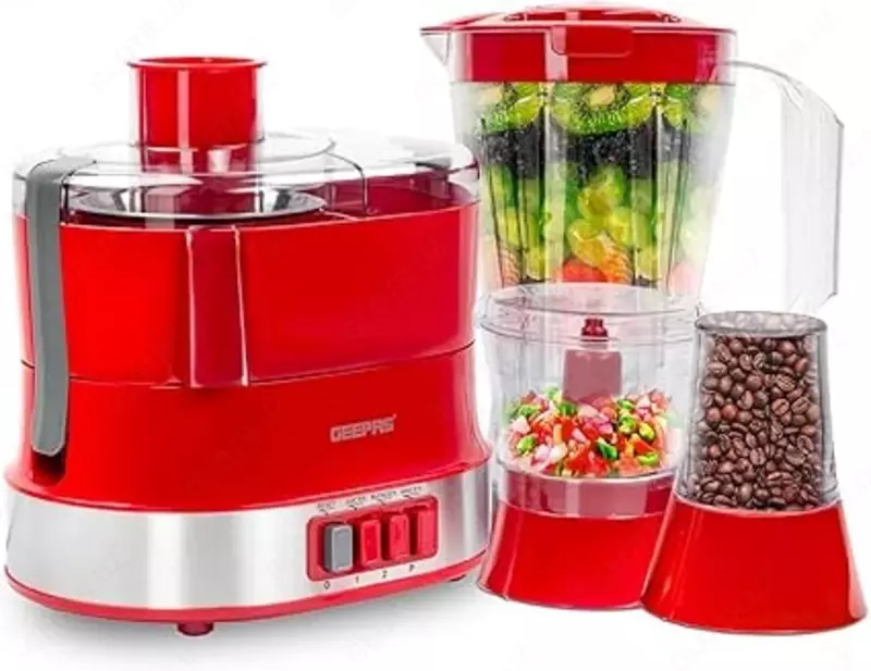 Многофункциональный кухонный комбайн Geepas 4 в 1 GSB9990