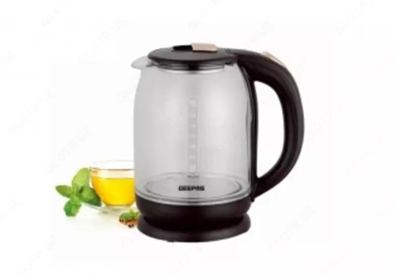 Чайник электрический GEEPAS GK9901 стеклянный