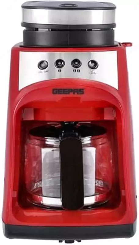 Geepas gcm41512 qahva maydalagich va tomchilatib qahva qaynatgich