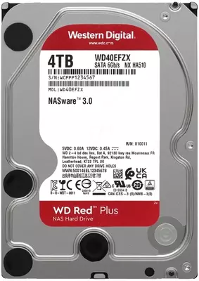 Жесткий диск Western Digital WD Red Plus 4 ТБ WD40EFZX