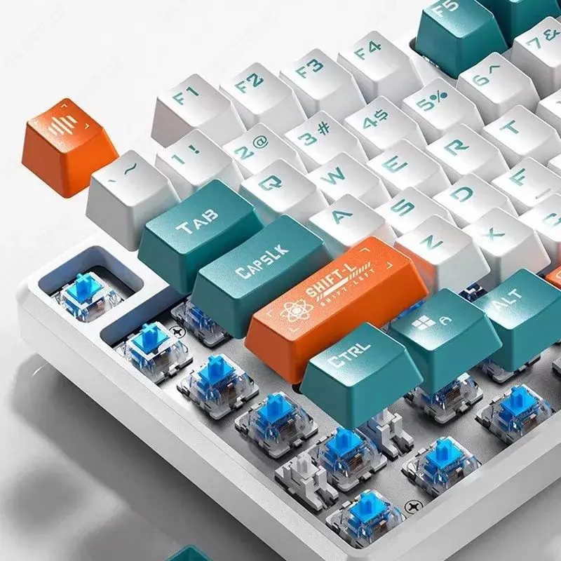 Aula f2088 White Mechanical klaviaturasi