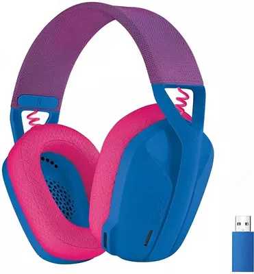 Компьютерная гарнитура Logitech G435 Blue Pink