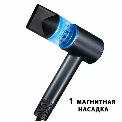 Фен для волос Xiaomi ShowSee Hair Dryer A18 Black (A18-GY)