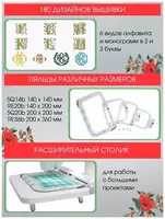 Вышивальная машина Janome Memory Craft 550E Только в розницу