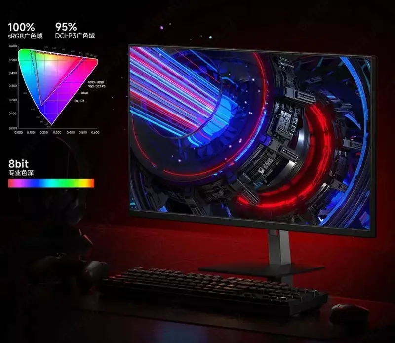 4 812 500 сум Монитор XIAOMI Redmi P27QBA-RGP G Pro Flat 180Hz 27"