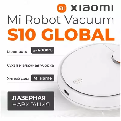 Robot changyutgich Xiaomi Robot Vacuum S10 EU