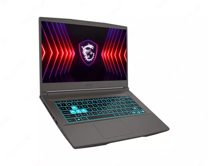 Noutbuk MSI THIN 15 B12UCX I5-12450H 8GB 512GB RTX 2050 4GB 15,6 FHD IPS 144Hz COSMOS GRAY