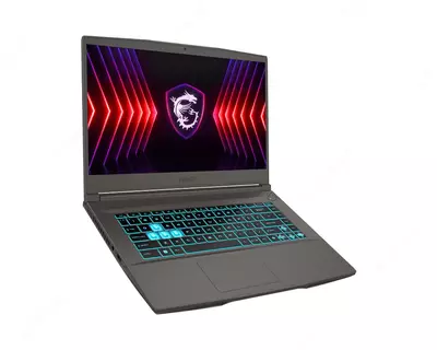 Noutbuk MSI THIN 15 B12UCX I5-12450H 8GB 512GB RTX 2050 4GB 15,6 FHD IPS 144Hz COSMOS GRAY