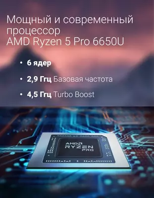 Ноутбук Lenovo ThinkPad X13 Gen 3 13,3" IPS WUXGA 300nits / Ryzen 5 Pro 6650U / 8GB LPDDR5 / SSD 256GB / Black / Win11