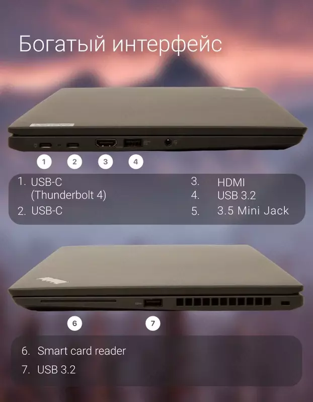 Noutbuk Lenovo ThinkPad X13 Gen 3 13,3" IPS WUXGA 300nits / Ryzen 5 Pro 6650U / 8GB LPDDR5 / SSD 256GB / Black / Win11