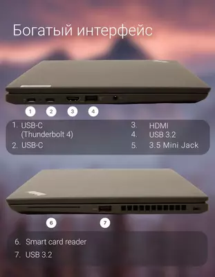 Ноутбук Lenovo ThinkPad X13 Gen 3 13,3" IPS WUXGA 300nits / Ryzen 5 Pro 6650U / 8GB LPDDR5 / SSD 256GB / Black / Win11