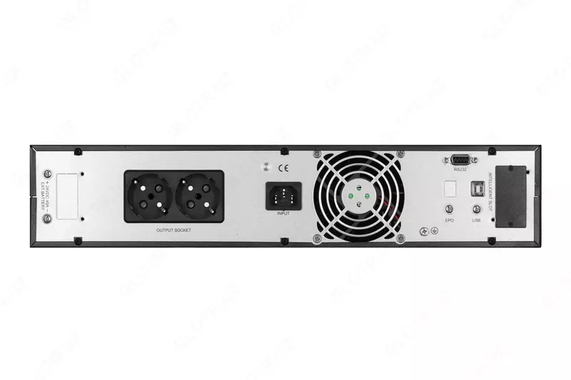 Источник бесперебойного питания 2E OD1000RT, 1000VA/900W, RT2U, LCD, USB, 3xSchuko 2E-OD1000RT