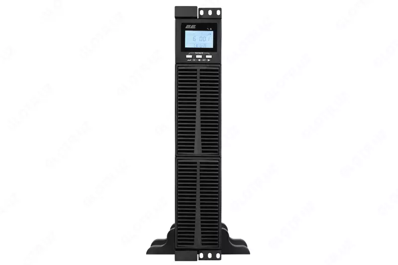 Источник бесперебойного питания 2E OD1000RT, 1000VA/900W, RT2U, LCD, USB, 3xSchuko 2E-OD1000RT