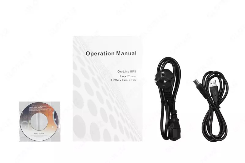 Источник бесперебойного питания 2E OD3000RT, 3000VA/2700W, RT2U, LCD, USB, 3xSchuko 2E-OD3000RT