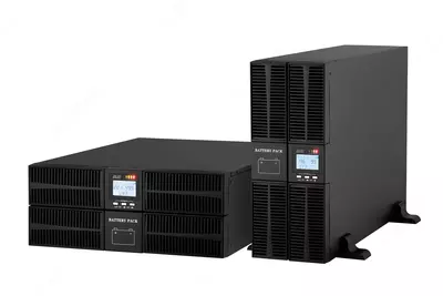 Источник бесперебойного питания 2E SD6000RT, 6kVA/6kW, RT4U, LCD, USB, Terminal in&out 2E-SD6000RT