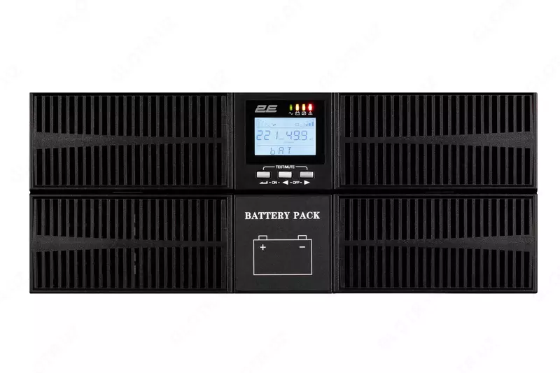 Источник бесперебойного питания 2E SD6000RT, 6kVA/6kW, RT4U, LCD, USB, Terminal in&out 2E-SD6000RT