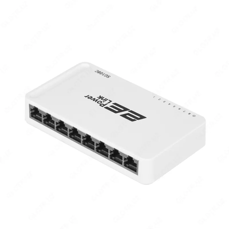 Switch 2E PowerLink SG108C 8xGE, boshqarilmaydigan
