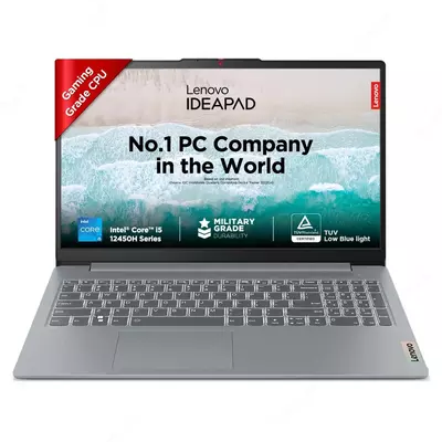 Ноутбук LENOVO IDEAPAD SLIM 3 I5-12450H 16GB 512GB 15,6 FHD IPS ARCTIC GREY RUS KB