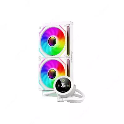 Система жидкостного охлаждения GameMax IceBurg 240 Digital WH