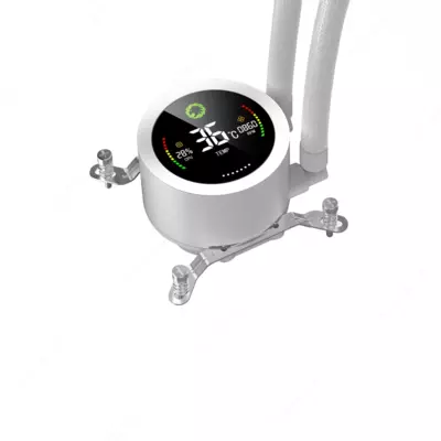 Suyuqlik orqali sovutish tizimi GameMax IceBurg 240 Digital WH