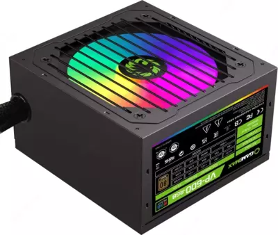 Блок питания GameMax ATX 600W VP-600-RGB