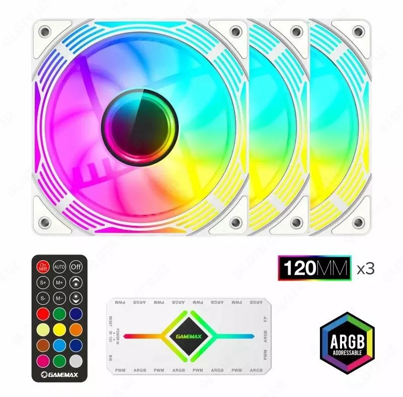 Корпусный кулер GameMax KF300 WH
