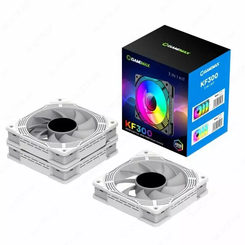 Корпусный кулер GameMax KF300 WH