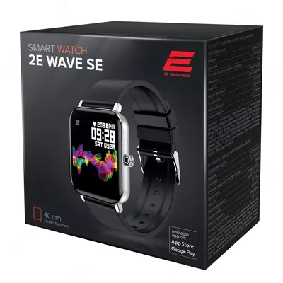 Smart soat 2E Wave SE 40 mm Silver