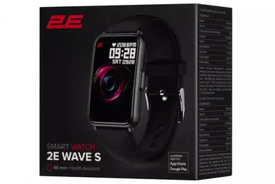Smart soat 2E Wave S 46 mm Black
