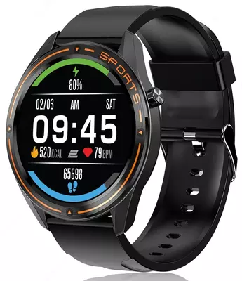 Smart soat 2E Motion GT 46 mm Black-Orange
