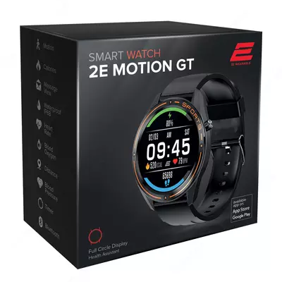 Smart soat 2E Motion GT 46 mm Black-Orange