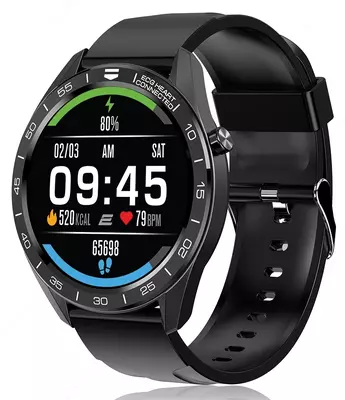 Smart soat 2E Motion GT 46 mm Black-Silver