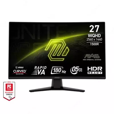 Monitor MSI | MAG | 274CQF | Curved 1500R | 180Hz | 27"
