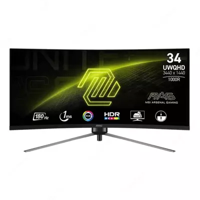 Монитор MSI | MAG | 345CQR | Curved 1000R | 180Hz | 34"