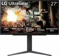 Монитор LG | UltraGear | 27GS75Q-B | Flat | 200Hz | 27"