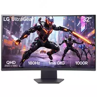 Монитор LG | UltraGear | 32GS60QC-B | Curved | 180Hz | 32"