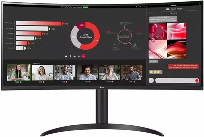 Монитор LG | 34WR55QC-B | Curved | 100Hz | 34"