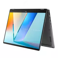 Ноутбук ASUS VIVOBOOK FLIP 14 TP3407SA ULTRA 7-256V 16GB 1TB SSD 14 0 OLED WUXGA GL TOUCHSCREEN W11 MATTE GRAY